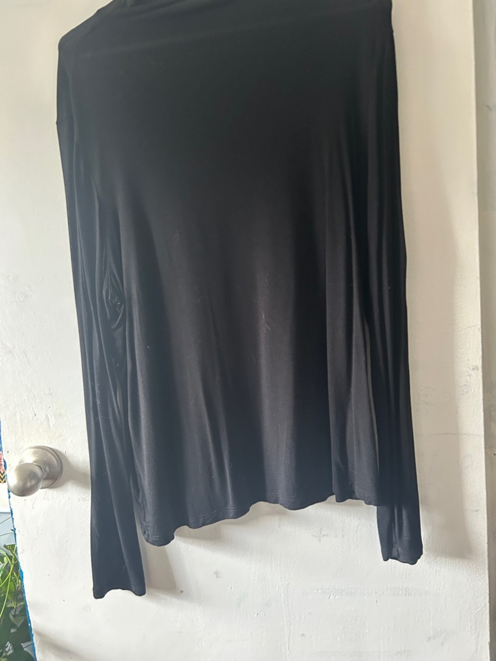 Reitmans Black Long Sleeve Tee